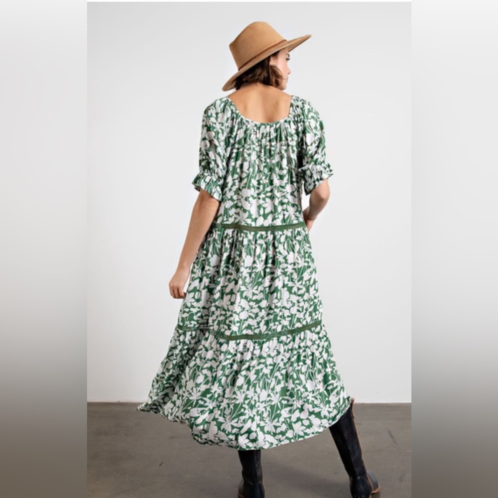 Easel Boho summer dress size M